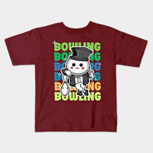 Funny Bowling Kids T-Shirt